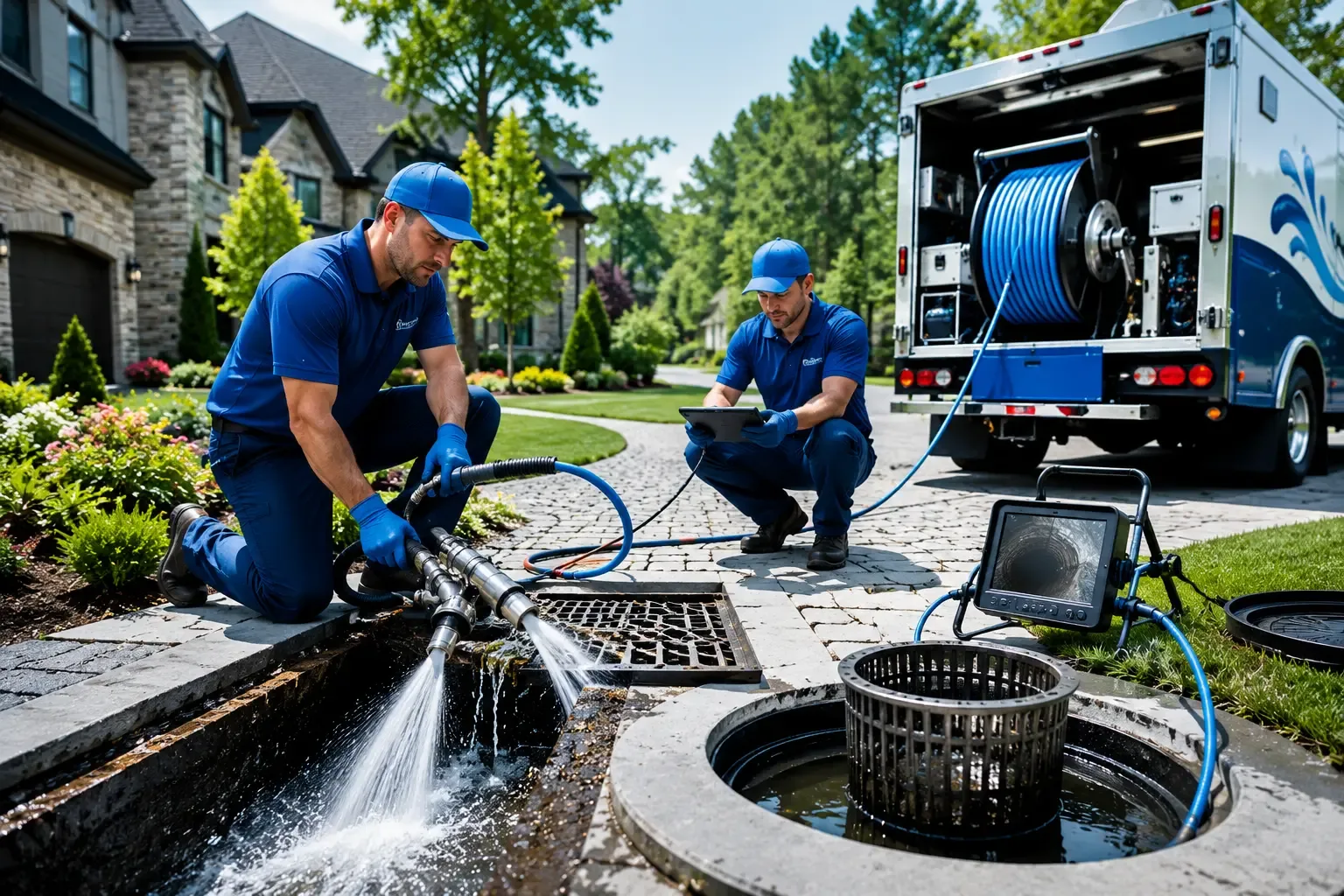 Local outdoor drain cleaning professionals in Goodell, IA